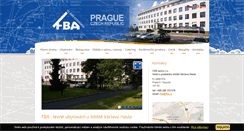 Desktop Screenshot of fba.cz